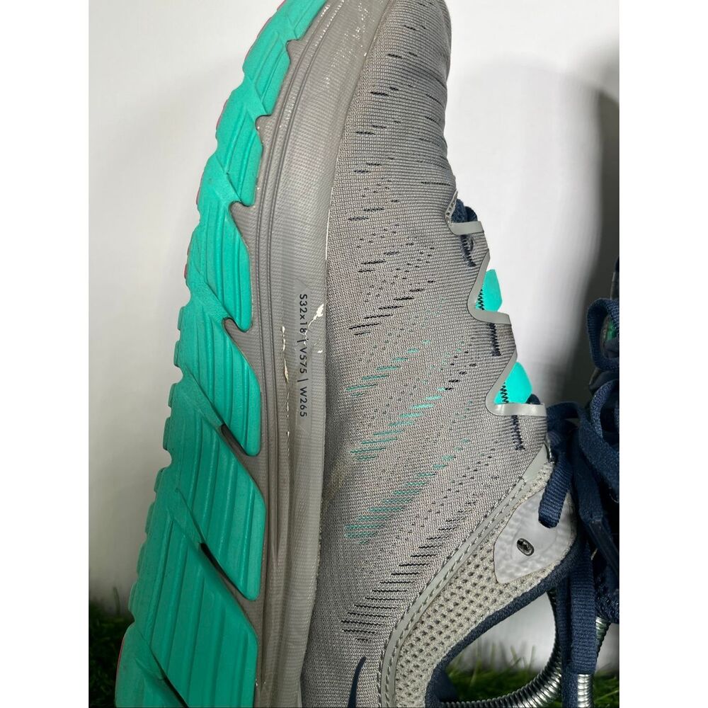 Hoka One One Gaviota 3 Women’s Size 10B Gray Teal Running Shoes Stability Sneake - Picture 7 of 9